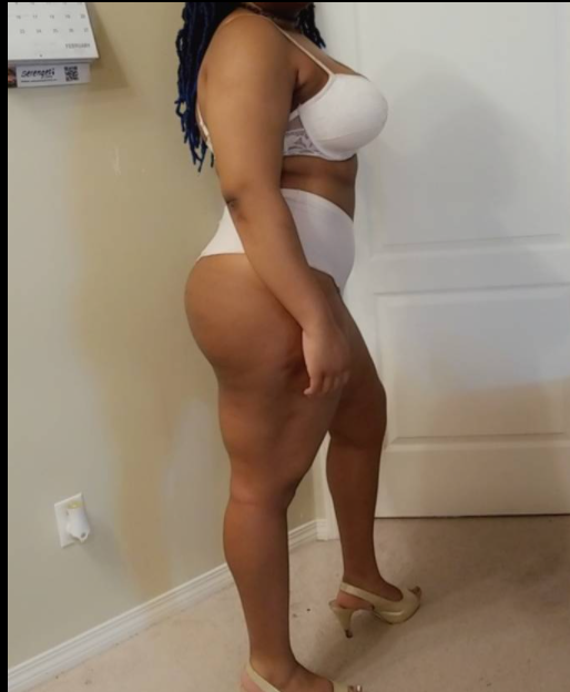 Curvy chocolate bbw